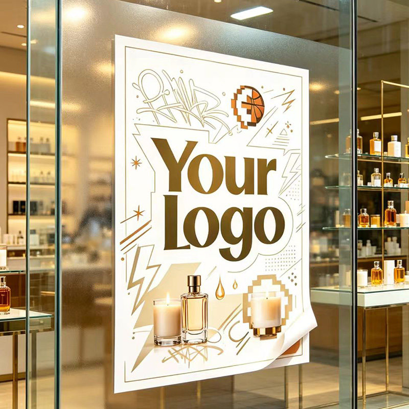 Perfume Fragrance Shop - Pegatina Personalizada de Cualquier Tamaño de