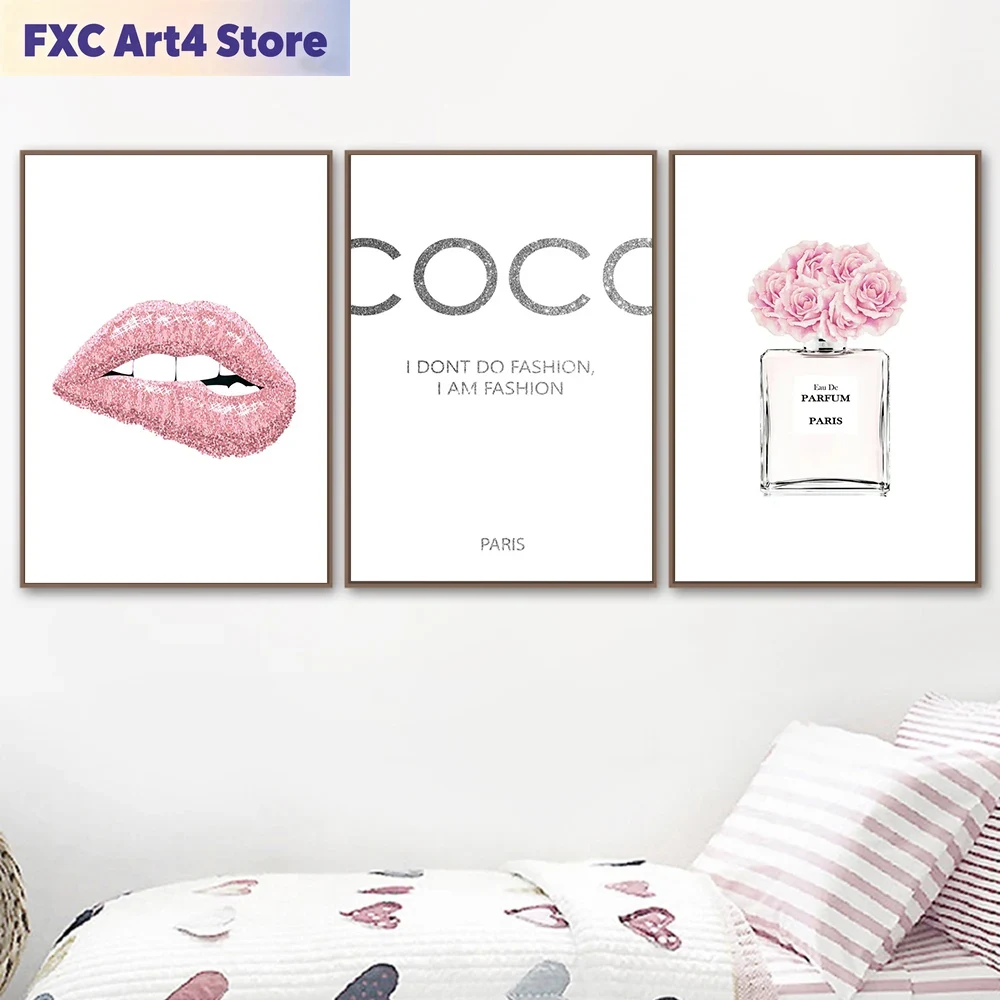 Perfume Fragrance House - Póster y cuadro sin marco con