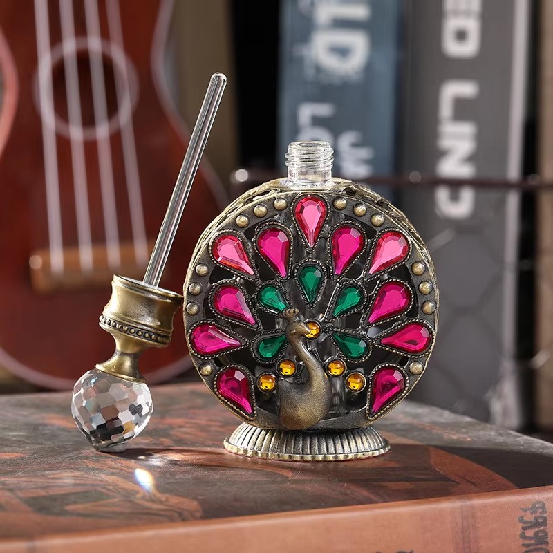 Perfume Fragrance Attar - 60 uds 12ml piedras de pavo