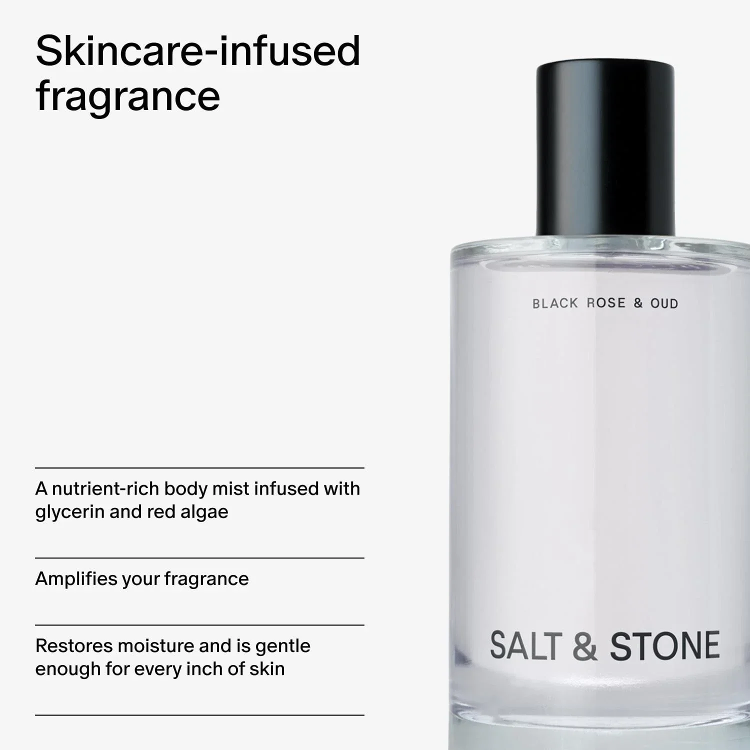 SALT & STONE Black Rose & Oud  - Perfume Luxury Fragrance reseña y precio