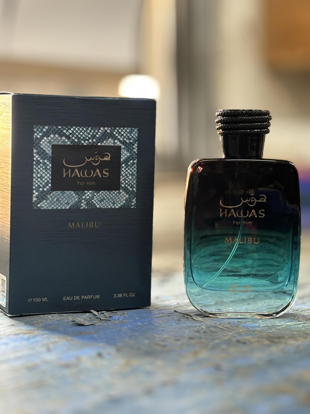 Rasasi Hawas Malibu For Him ED - Fragrance Perfume Note reseña y precio