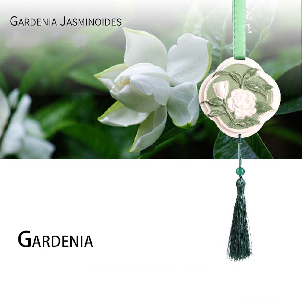 Colgante con fragancia para co - Perfume Gardenia Fragrance reseña y precio
