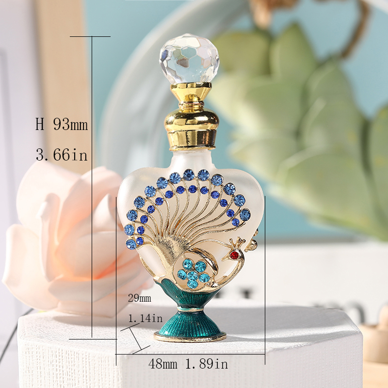 Botella rellenable de Metal co - Perfume Fragrance Attar reseña y precio