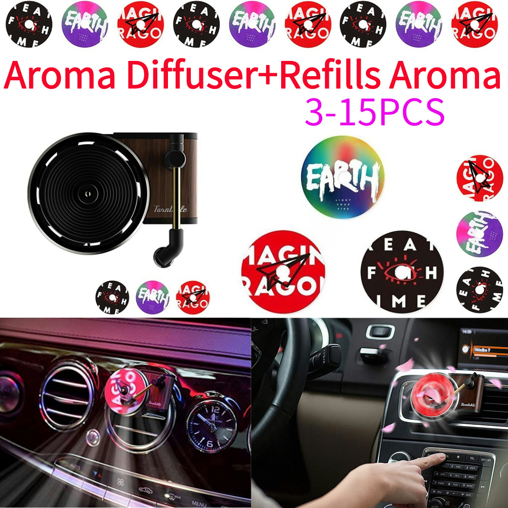 Tocadiscos Vintage para coche, - Perfume Smell Fragrance reseña y precio